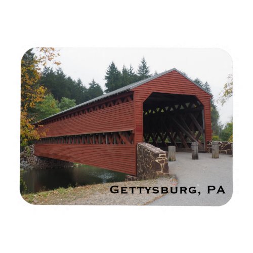 Sachs Covered Bridge near Gettysburg PA Magnet