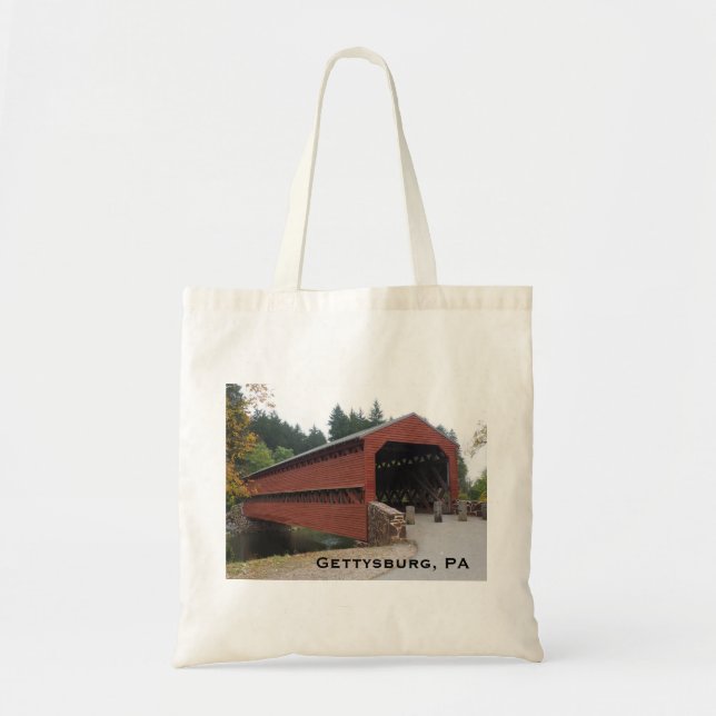 Sachs Covered Bridge near Gettysburg PA Tote Bag (Front)