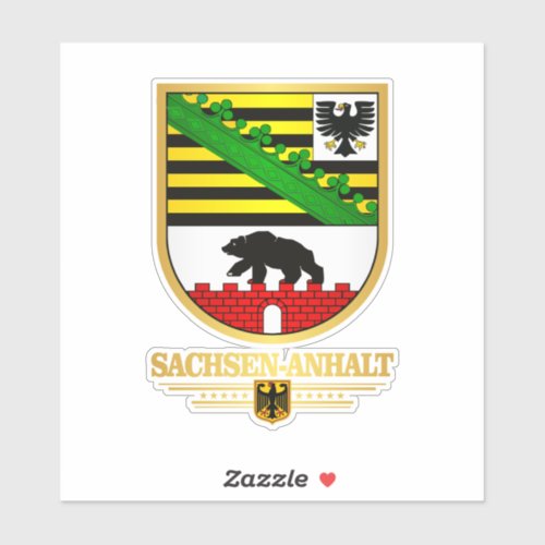 Sachsen_Anhalt COA Sticker