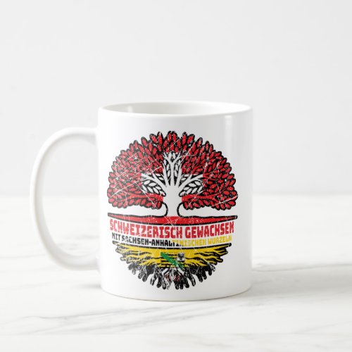 Sachsen_Anhalt Schweizer Schweiz Baum Coffee Mug