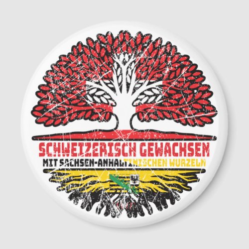 Sachsen_Anhalt Schweizer Schweiz Baum Magnet