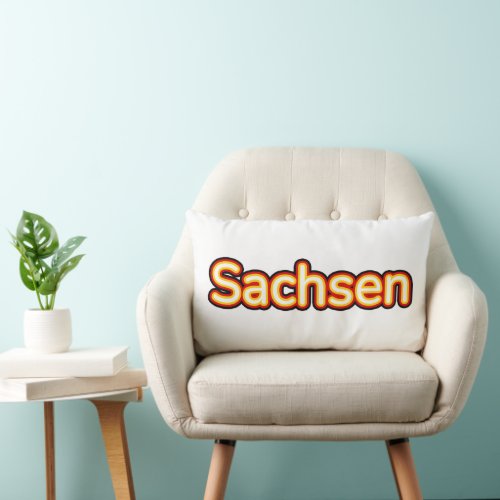 Sachsen Deutschland Germany Lumbar Pillow