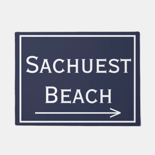 Sachuest Second Beach Newport RI Doormat