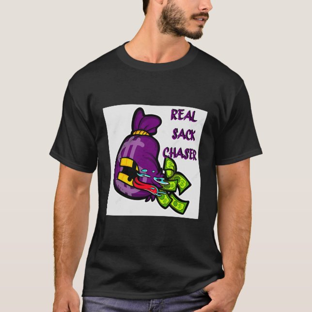 Sack Chaser Purple Money T-Shirt (Front)