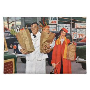 Sack Full of Trouble Cloth Placemat