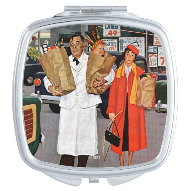 Sack Full of Trouble Compact Mirror (Front)