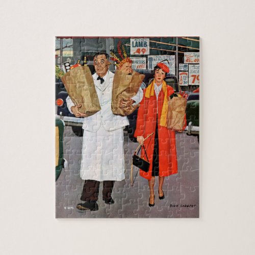 Sack Full of Trouble Jigsaw Puzzle