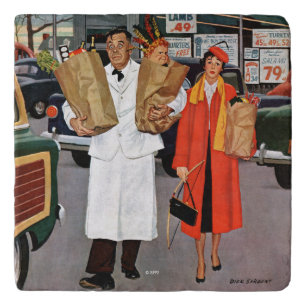 Sack Full of Trouble Trivet