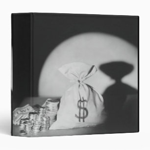 Sack of Money 3 Ring Binder