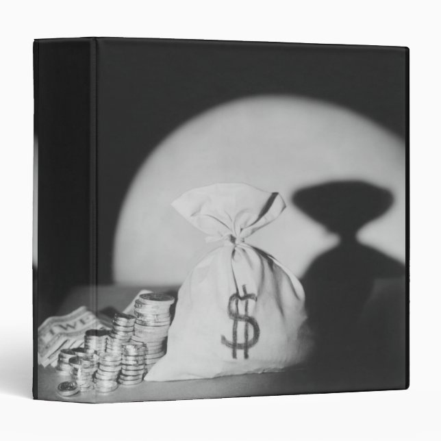 Sack of Money 3 Ring Binder (Front/Spine)