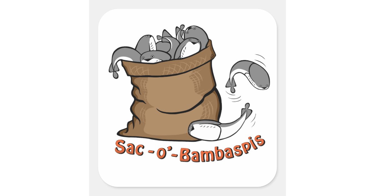 Sack of Sacabambaspis Sticker | Zazzle