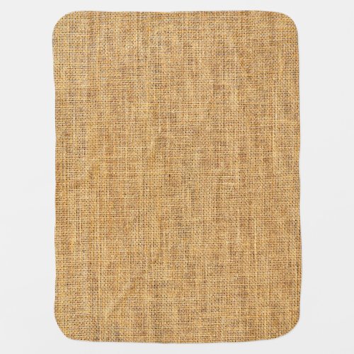 Sackcloth Texture Rustic Background Essence Baby Blanket