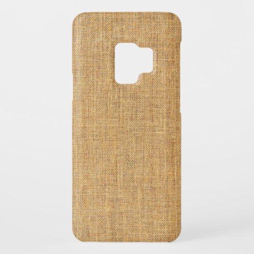 Sackcloth Texture Rustic Background Essence Case_Mate Samsung Galaxy S9 Case