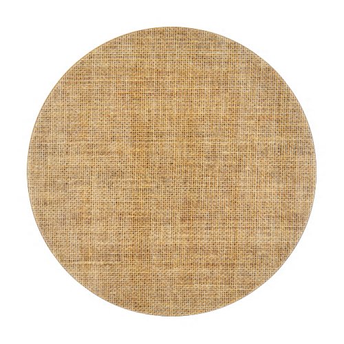 Sackcloth Texture Rustic Background Essence Cutting Board