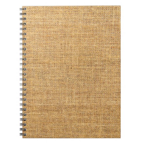 Sackcloth Texture Rustic Background Essence Notebook