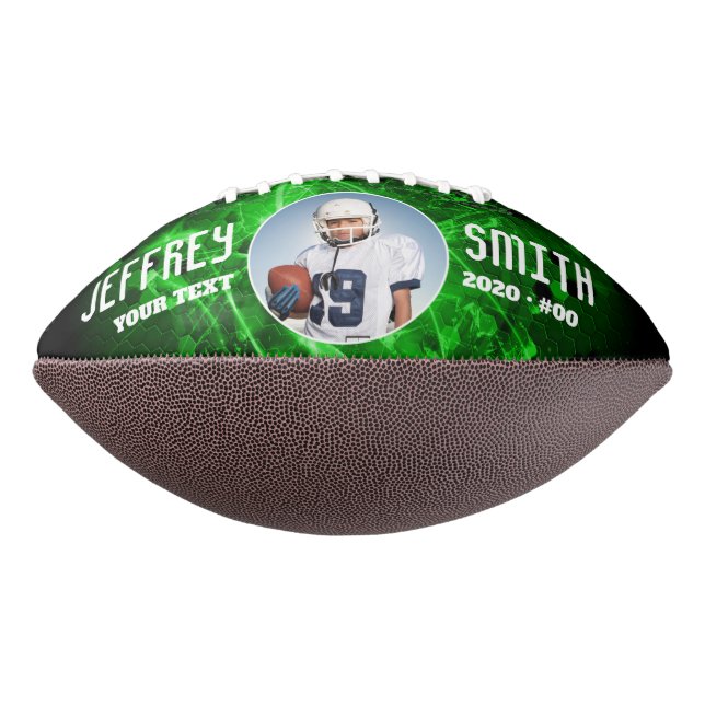 Sacked Custom Football Green (Rotated 270)