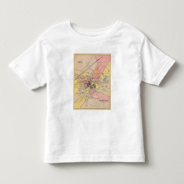 Saco, Biddeford Toddler T-shirt (Front)