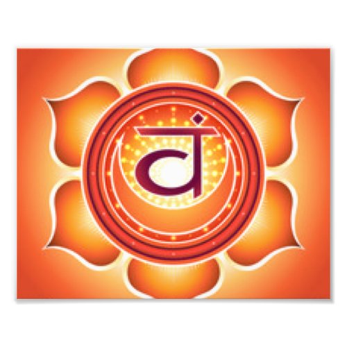 Sacral Chakra Photo Print