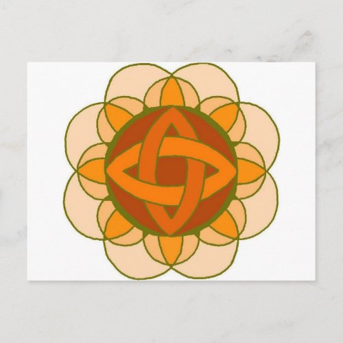 Sacral Chakra Postcard