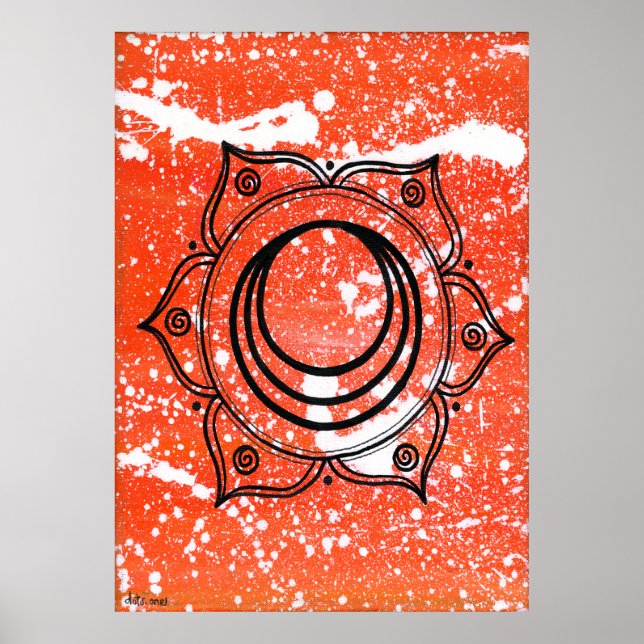 Sacral Chakra Poster (Front)