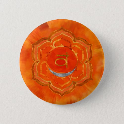 Sacral chakra _  Svadhisthana Button