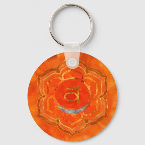 Sacral chakra _  Svadhisthana Keychain