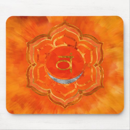 Sacral chakra _  Svadhisthana Mouse Pad