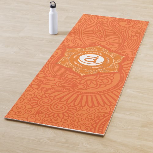 Sacral Chakra Yoga Mat  03p