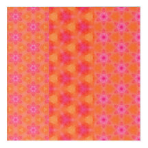 Sacral Mandala Flame – Triptych Acrylic Wall Art