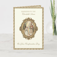Sacrament Confirmation Girl Sponsor Bishop