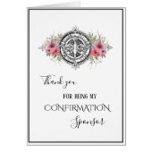 Sacrament of Confirmation Religious Sponsor (Front)