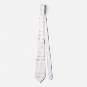 Sacrament of The Eucharist Golden 3D Look Neck Tie