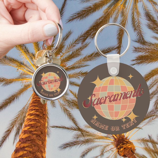 Sacramento California accessory souvenir  Keychain (Creator Uploaded)