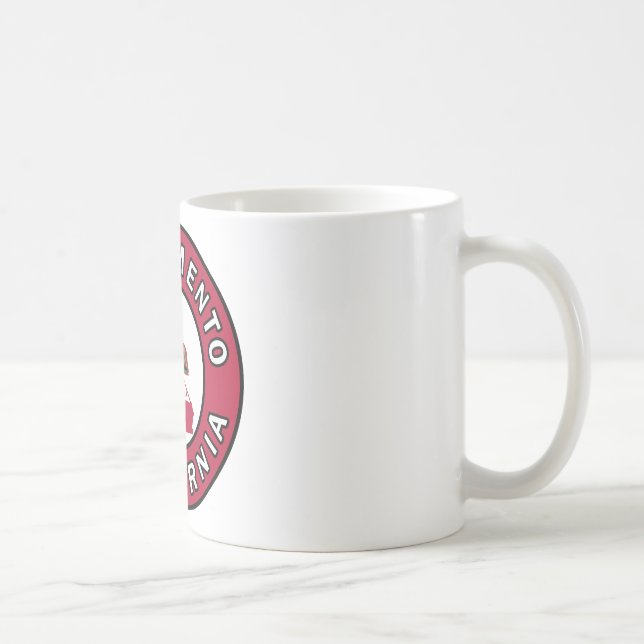 Sacramento California Coffee Mug (Right)