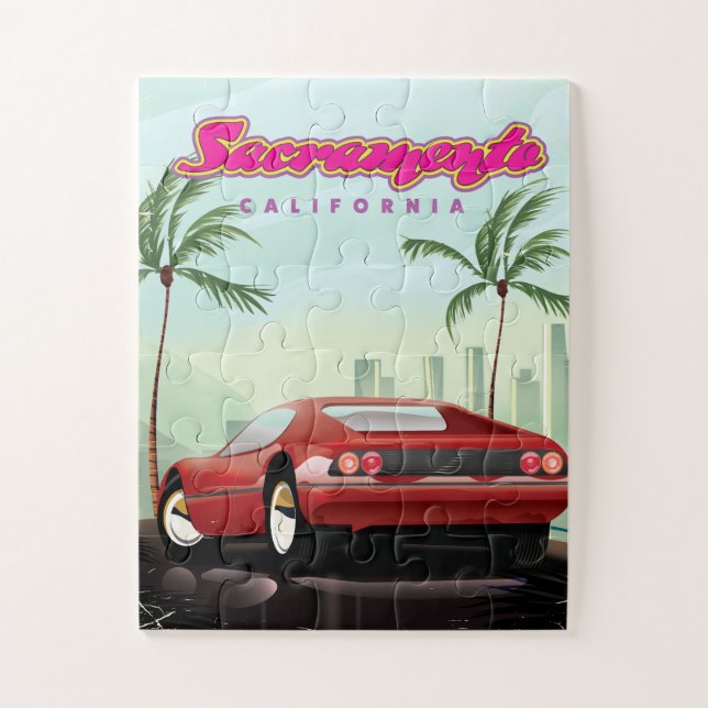 Sacramento California Jigsaw Puzzle (Vertical)