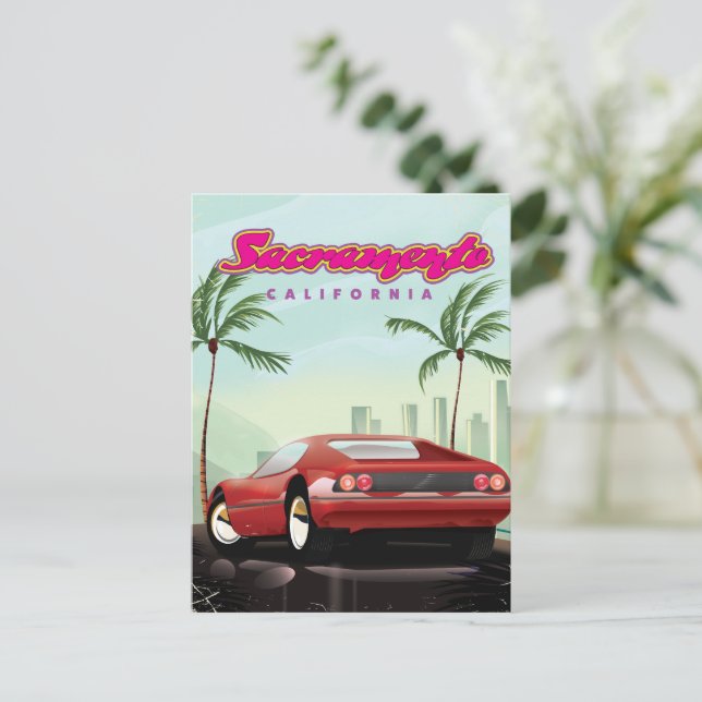 Sacramento California Postcard (Standing Front)