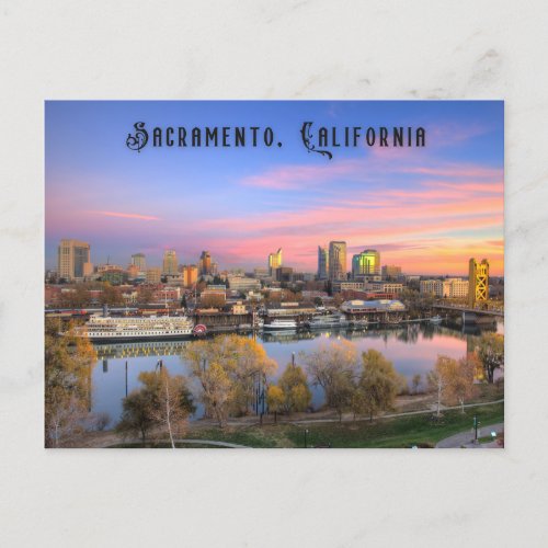 Sacramento California Postcard Souvenir