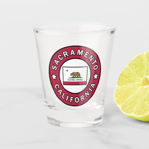 Sacramento California Shot Glass