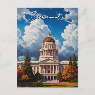 Sacramento California State Capitol Postcard