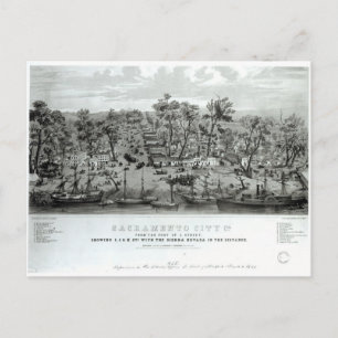 Sacramento City, California Postcard