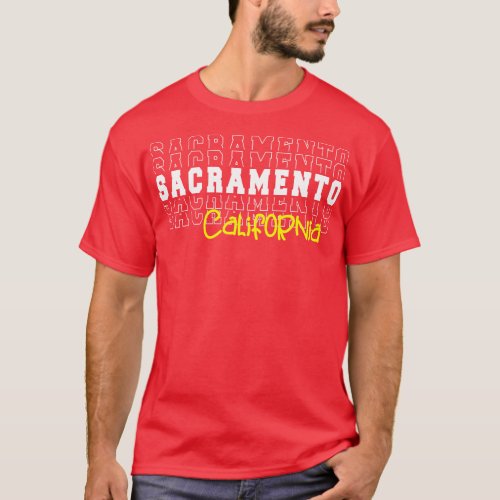 Sacramento city California Sacramento CA T_Shirt