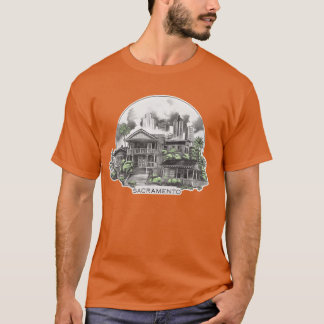 Sacramento City California USA retro T-Shirt