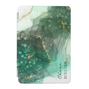Sacramento Green Alcohol Ink Customizable iPad Mini Cover