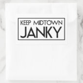 Sacramento "Keep Midtown Janky" Sticker (Bag)