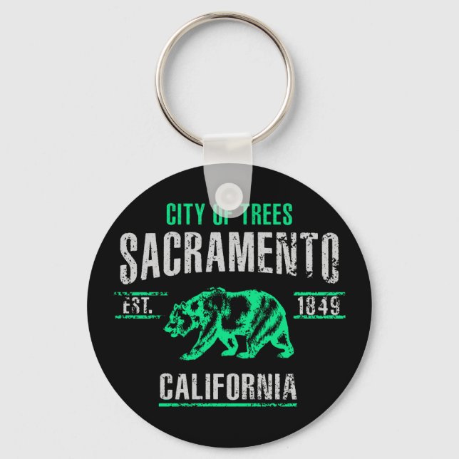 Sacramento Keychain (Front)