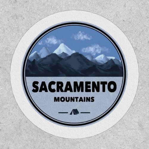 Sacramento Mountains New Mexico Camping Patch