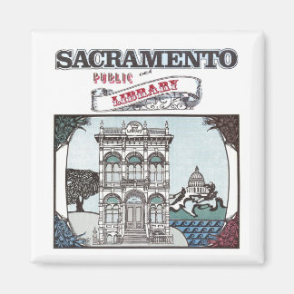 Sacramento Public Library Magnet