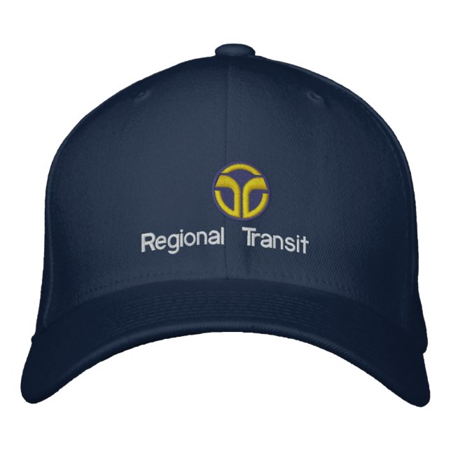 Sacramento Regional Transit Embroidered Baseball Cap (Front)