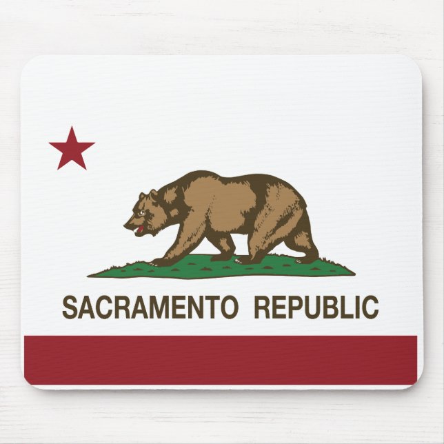 Sacramento Republic Flag Mouse Pad (Front)