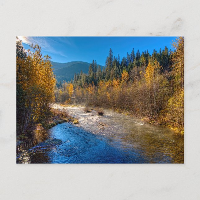 SACRAMENTO RIVER SUNRISE POSTCARD (Front)